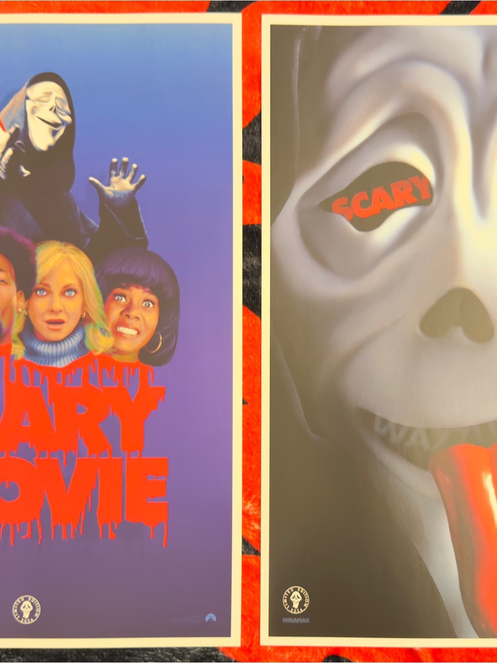 Scary Movie 6- Movie Theater- 12 X 18 Limited Edition PROMO-2 Posters-GHOST FACE